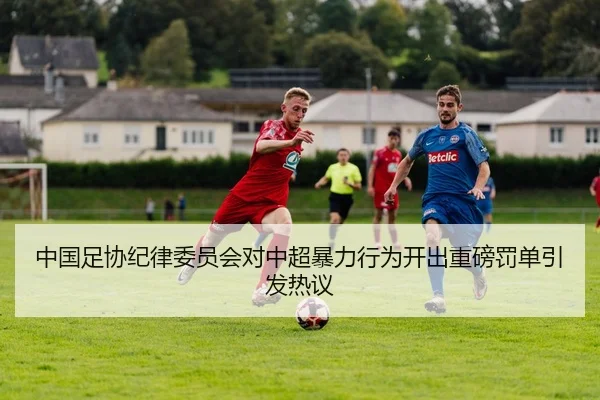 中国足协纪律委员会对中超暴力行为开出重磅罚单引发热议